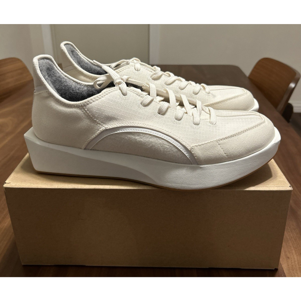 allbirds Men's Cream Knit Low-Top Sneakers
